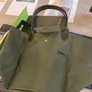 LE PLIAGE GREEN L TOTE BAG